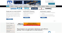 Desktop Screenshot of more-control.com